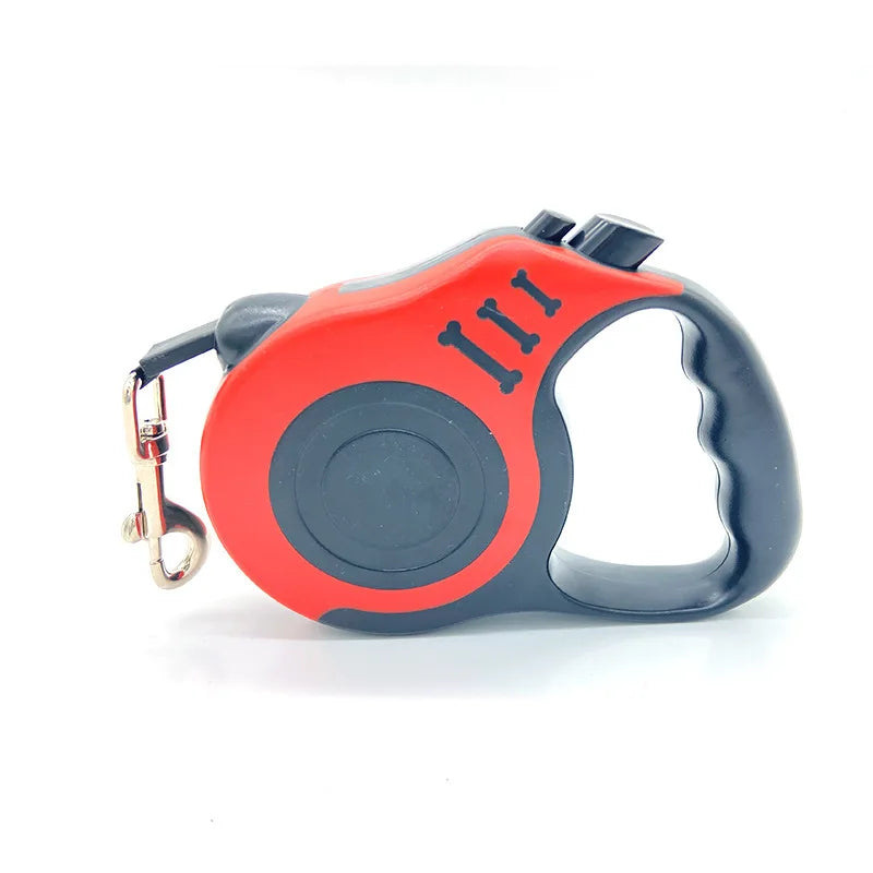 Laisse rétractable pour chiens de petite et moyenne taille, dispositif de traction télescopique automatique portable, diverses couleurs