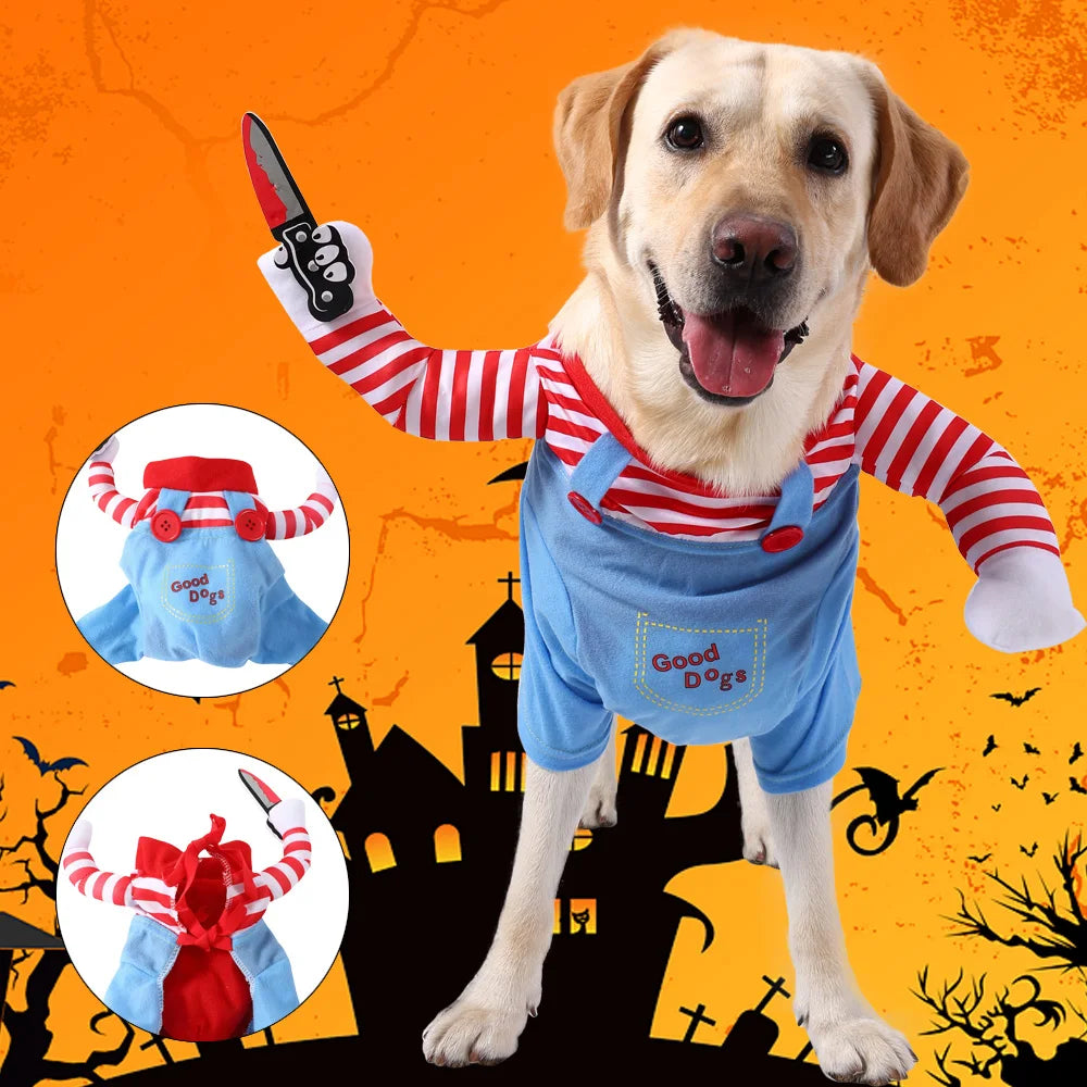 Costume pour chien et chat, de XS à XL, 2 couleurs