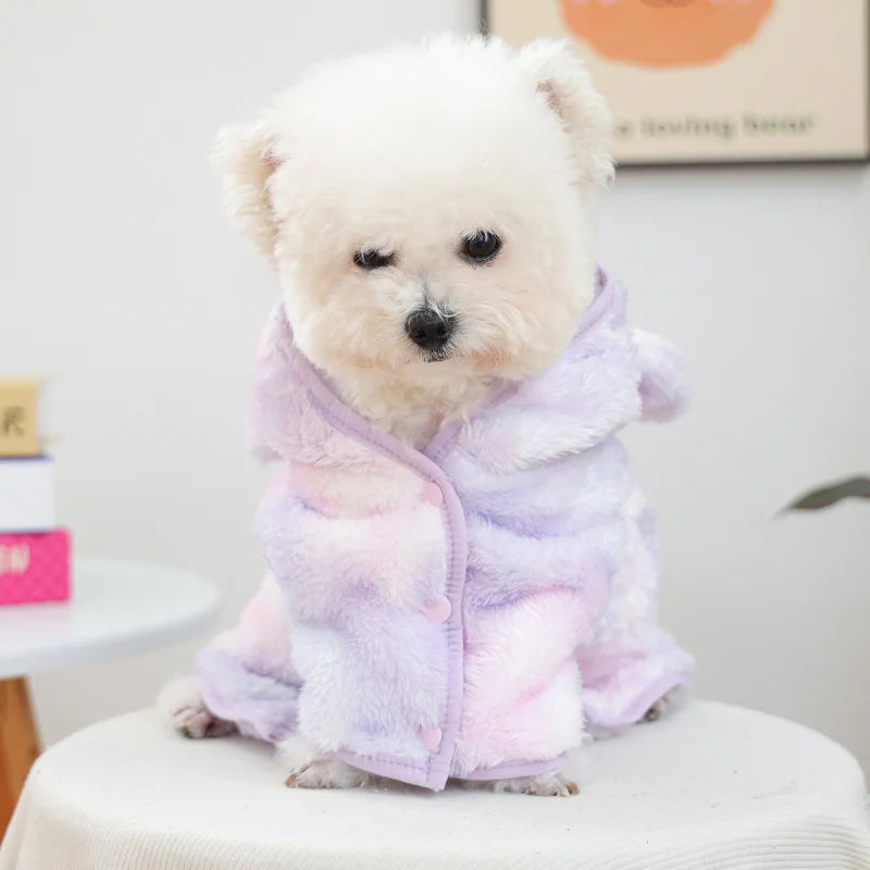 Costume licorne pour chien, tout doux, chaud et confortable, diverses couleurs