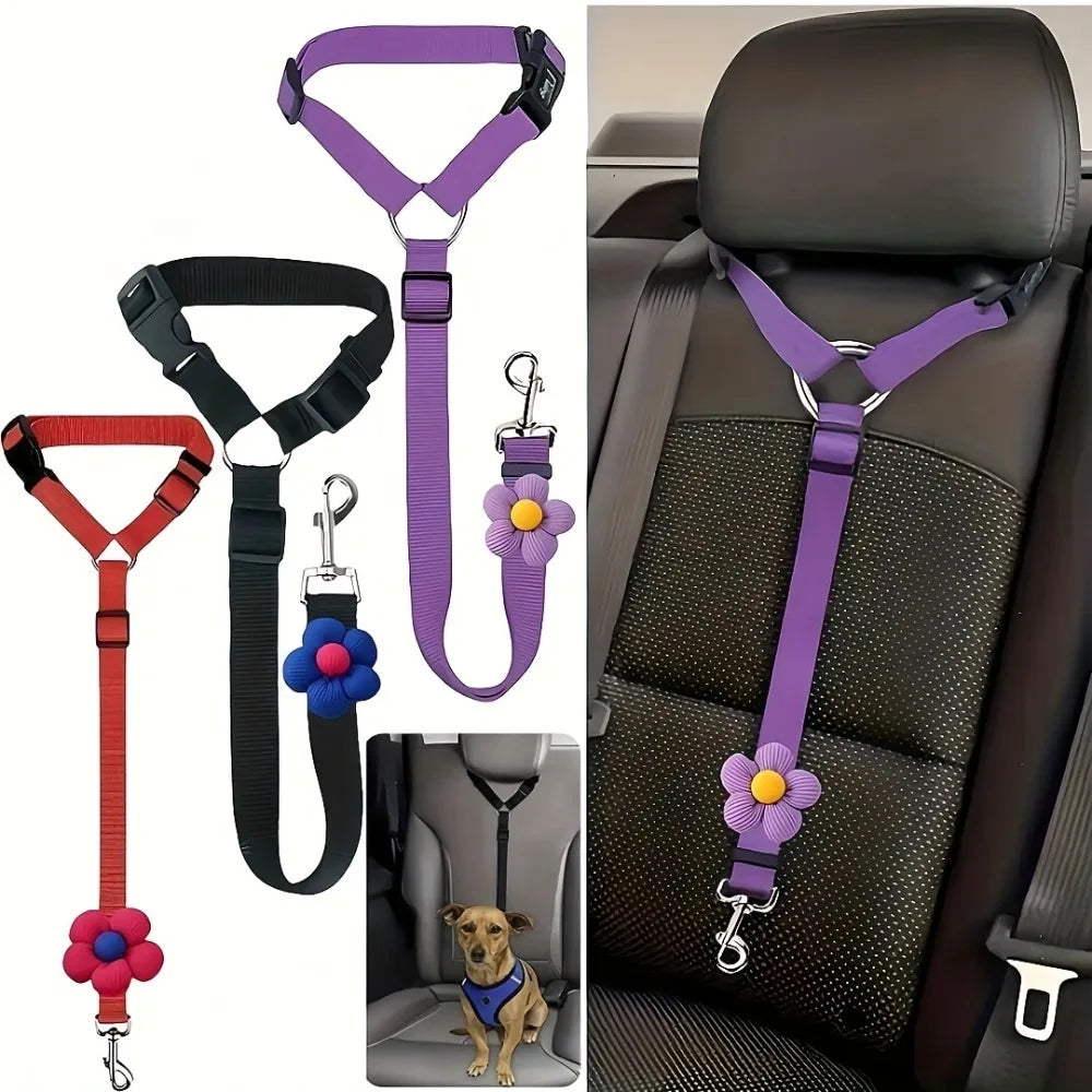 Harnais de sécurité pour chien, pour la sécurité lors des voyages en voiture, pour tous les chiens