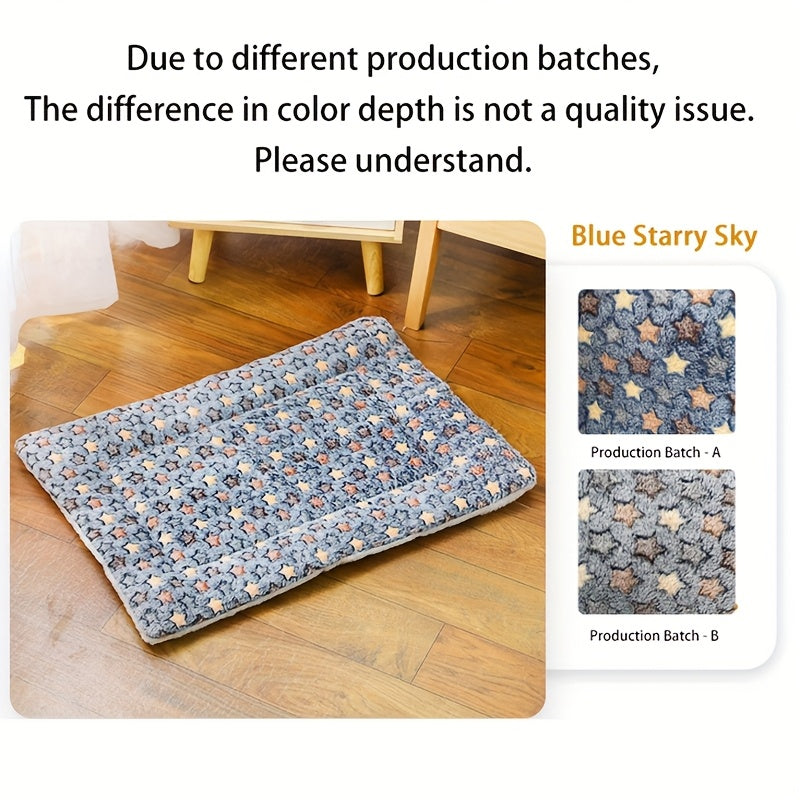 Tapis de couchage pour chien et chat, épais et chaud, divers motifs et diverses couleurs