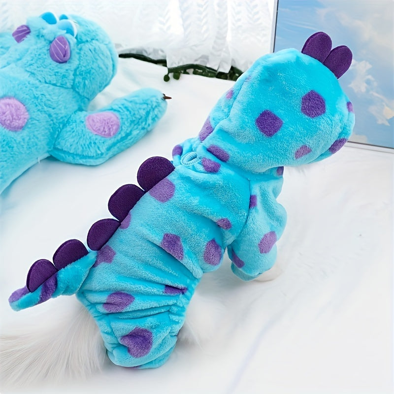 Adorable sweat à capuche pour chiens et chats sur le thème des dinosaures, costume idéal pour la période des carnavals