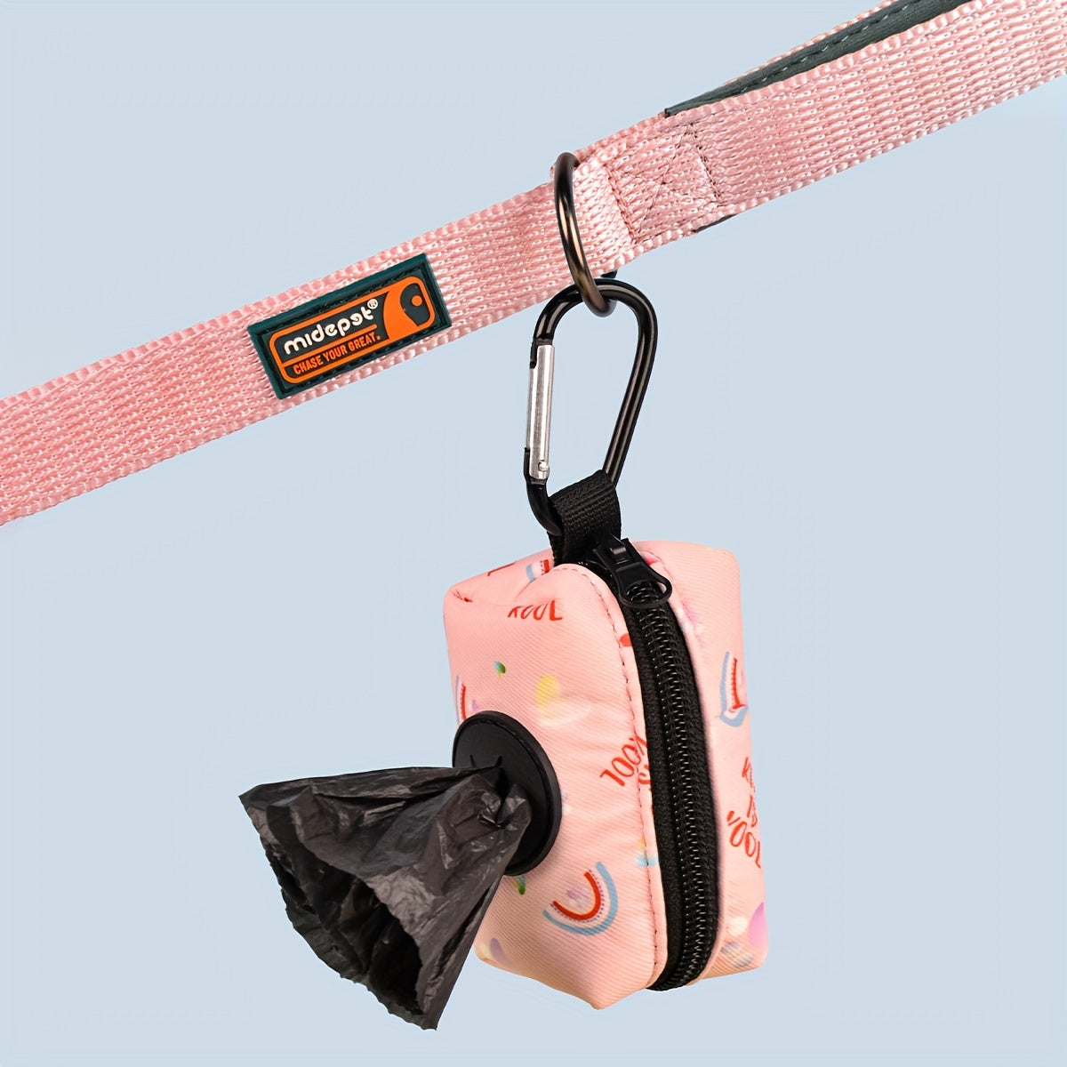 Distributeur de sacs pour crottes de chiens, divers motifs et diverses couleurs