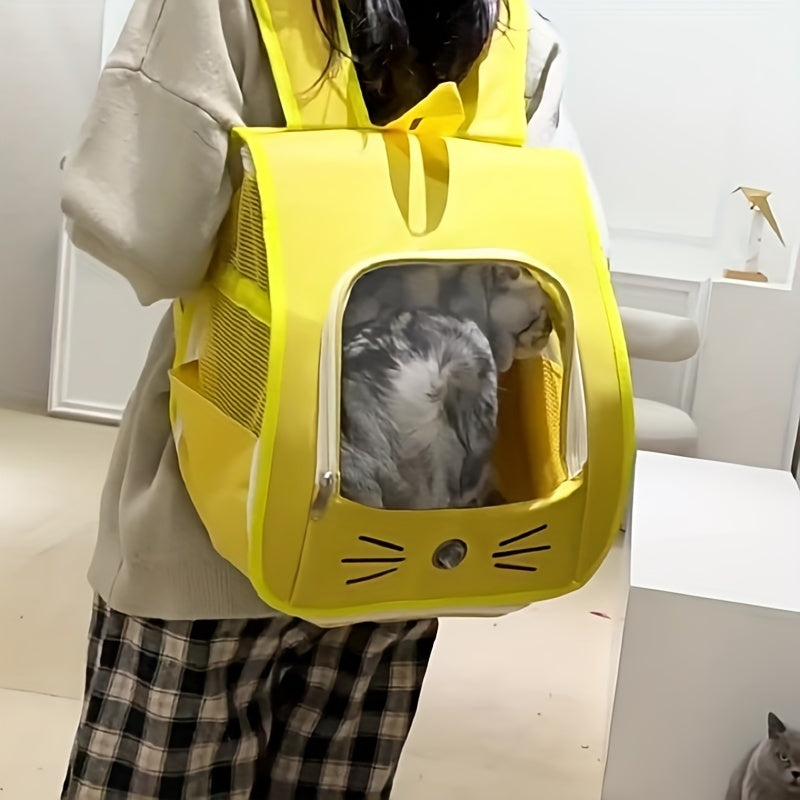 Sac à dos pour chien et chat, léger à porter, aéré pour un confort optimal de votre compagnon à 4 pattes, diverses couleurs