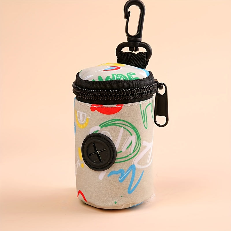 Distributeur de sacs pour crottes de chiens, divers motifs et diverses couleurs