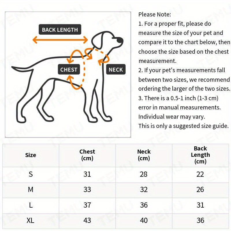 Ensemble de 2 gilets pour chiens avec adorable imprimé lapin pour Pâques, polaire doux et chaud, facile à enfiler