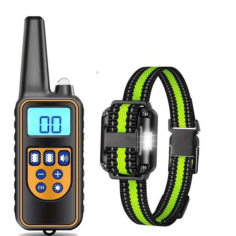 Collier de dressage pour chien avec télécommande, collier à son et vibration uniquement, récepteur doté d'une protection IP67
