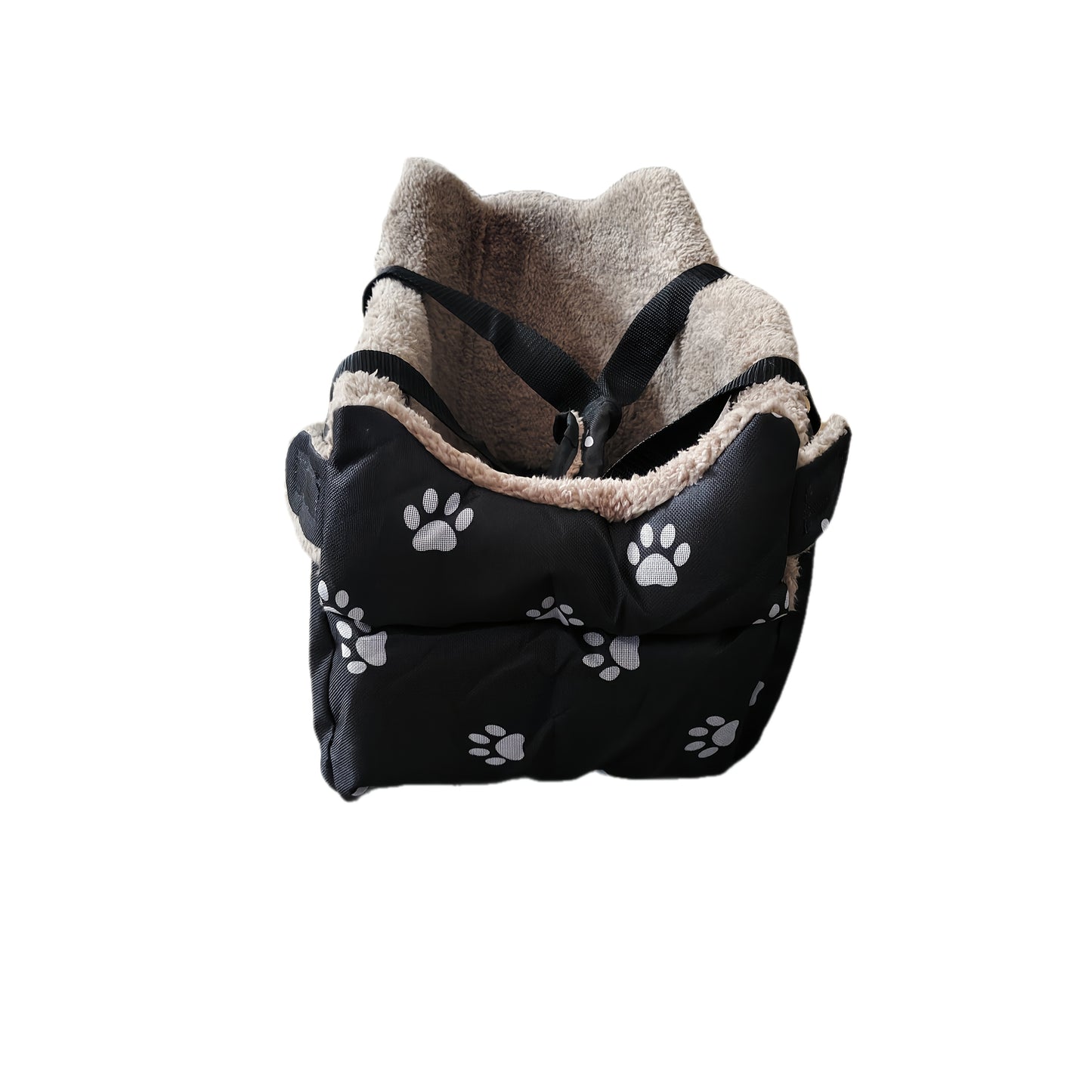 Sac de transport confortable pour chien et chat, rembourré en peluche, très chaud et douillet.