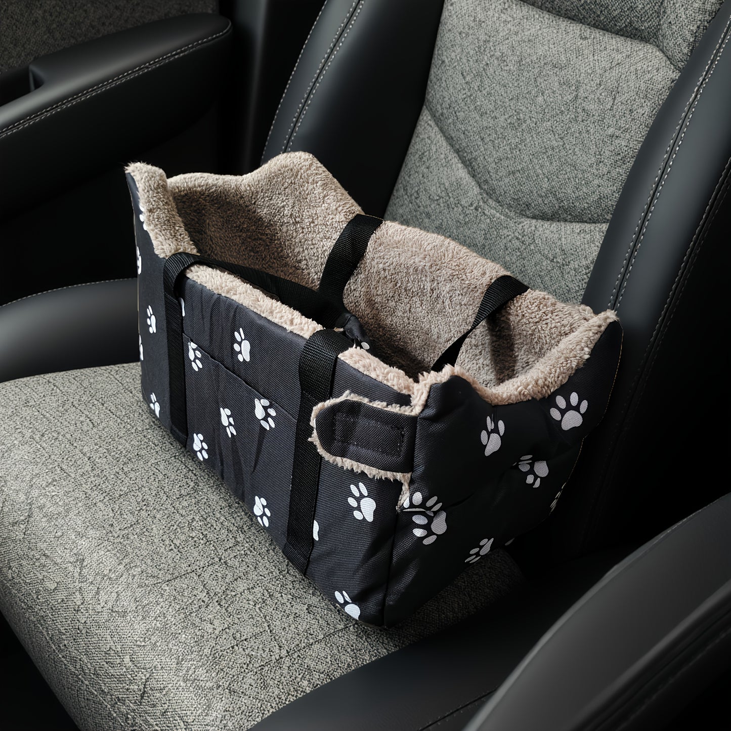 Sac de transport confortable pour chien et chat, rembourré en peluche, très chaud et douillet.