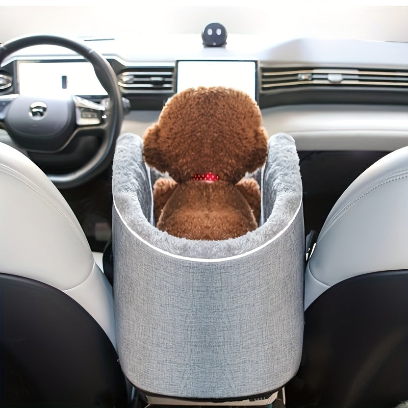 Sac de transport pour les voyages en voiture, pour chien et chat, rembourré en peluche, chaud et confortable, diverses couleurs