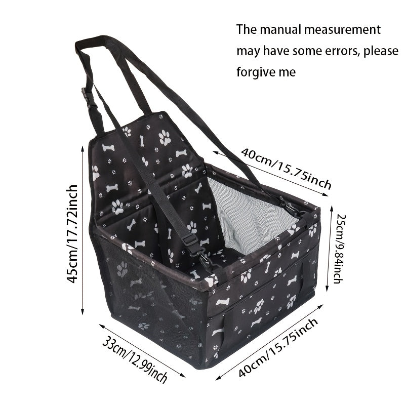Cage de transport en tissus pour chien et chat, attaches de sécurité à l'intérieur, robuste