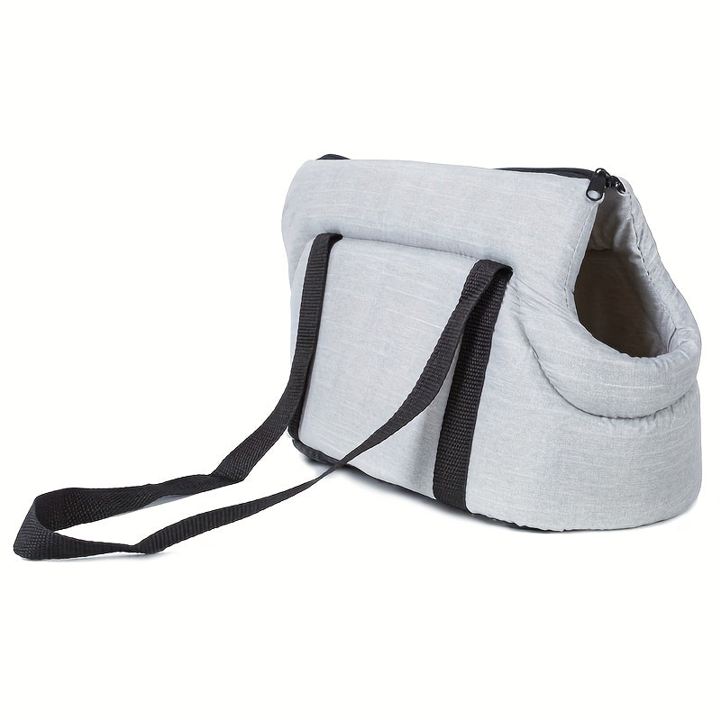Sac de transport pour chien et chat, à porter sur l'épaule, chaud et confortable pour votre compagnon à 4 pattes, lavable en machine