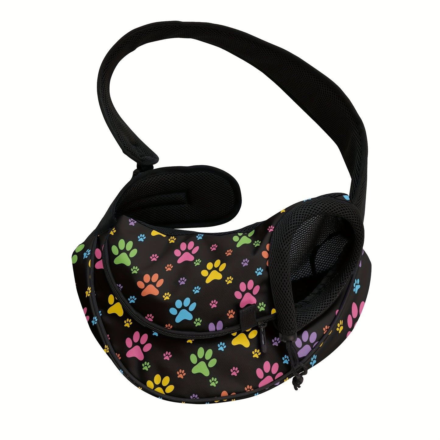 Sac de transport en bandoulière pour chiot et petit chien, divers motifs et divers coloris