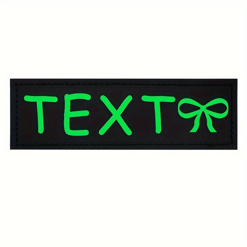 9 Colors Available Custom Pet Patches for Dog Harness Vest with Custom Name Traction Accessories