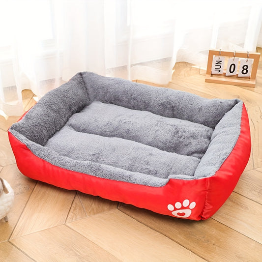 Panier confortable pour chien, tout doux, bien chaud et épais, diverses couleurs