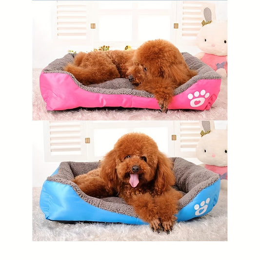 Panier douillet et chaud pour chiens et chats, confortable pour passer de bonnes siestes, diverses couleurs