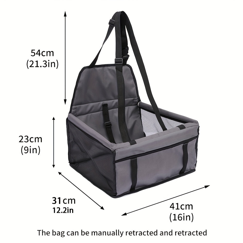 Cage de transport en tissus pour chien et chat, attaches de sécurité à l'intérieur, robuste, disponible dans différents coloris