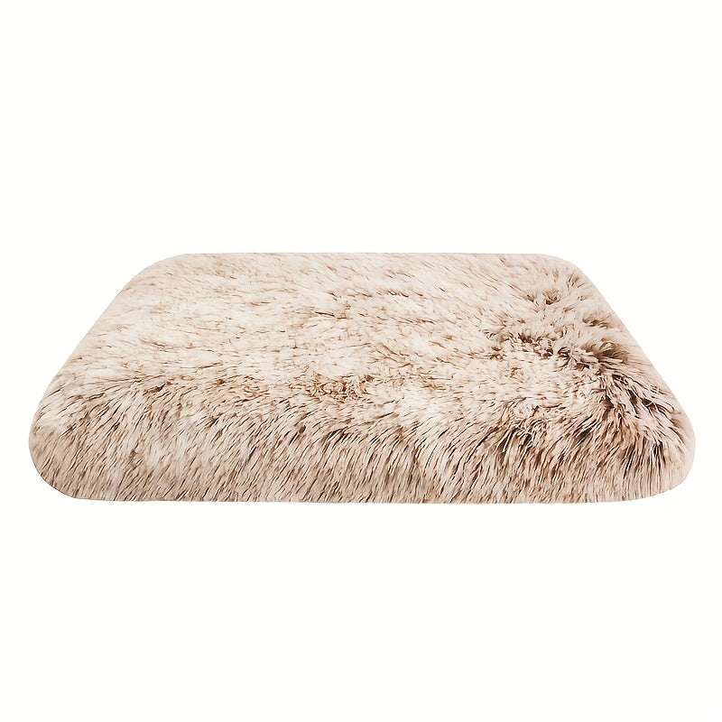 Lit/matelas épais pour chien et chat, ultra confortable, à poils longs, bien chaud, diverses couleurs
