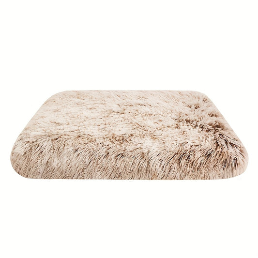 Lit/matelas épais pour chien et chat, ultra confortable, à poils longs, bien chaud, diverses couleurs