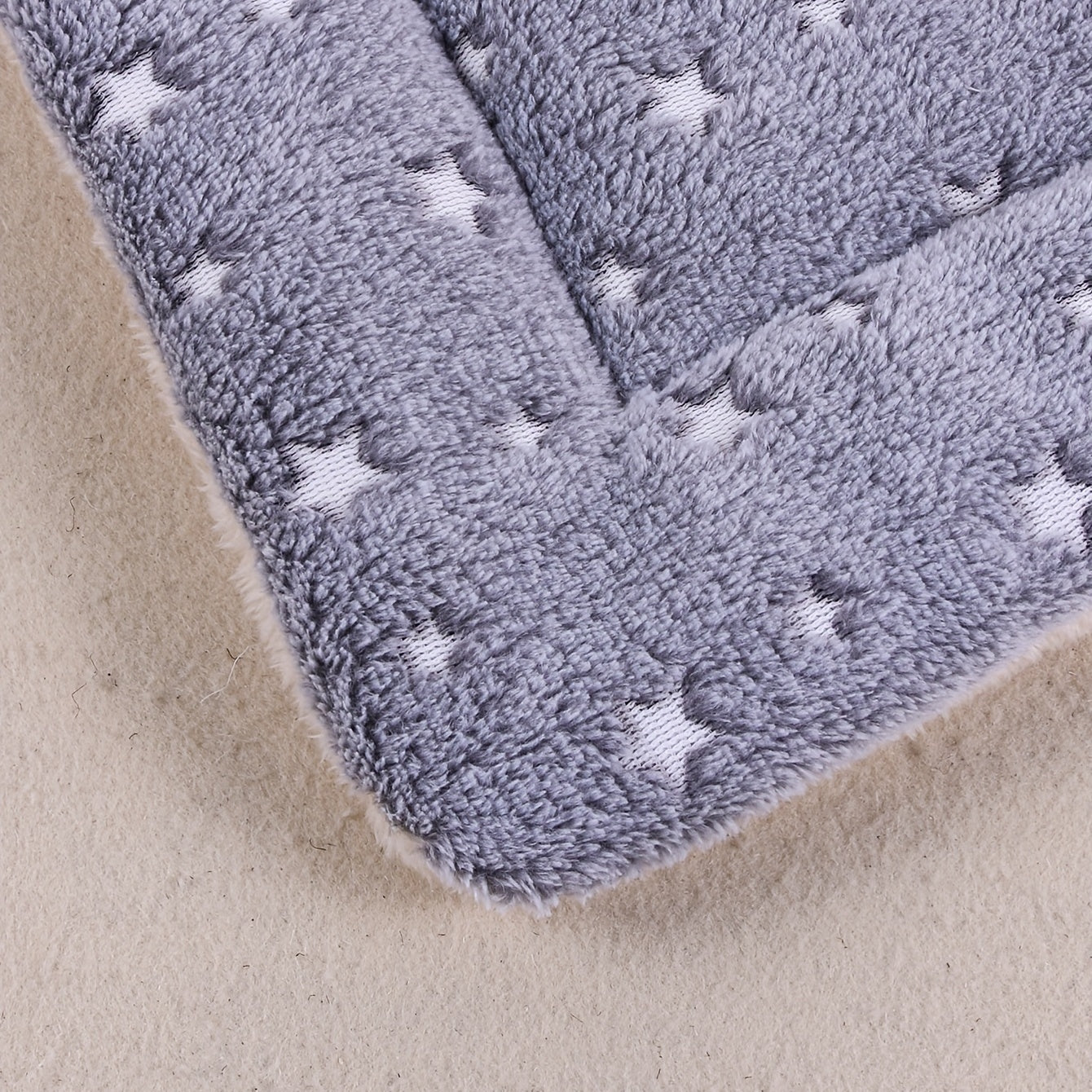 Tapis pour chien et chat, épais chaud et confortable avec motif étoilé, diverses couleurs