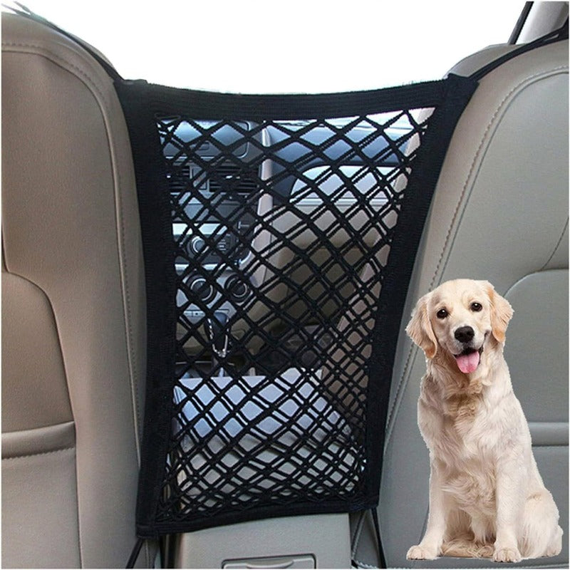 Filet de sécurité pour protéger vos animaux lors des trajets en voiture, sac de transport pratique, noir