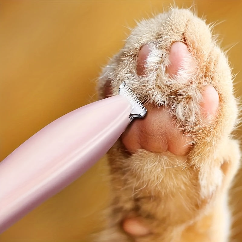 Tondeuse à poils pour chien et chat, sur piles (non fournies avec), diverses couleurs