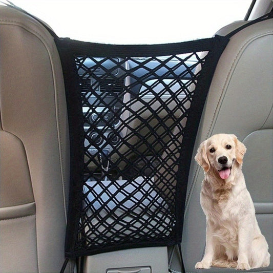 Filet de sécurité pour protéger vos animaux lors des trajets en voiture, sac de transport pratique, noir