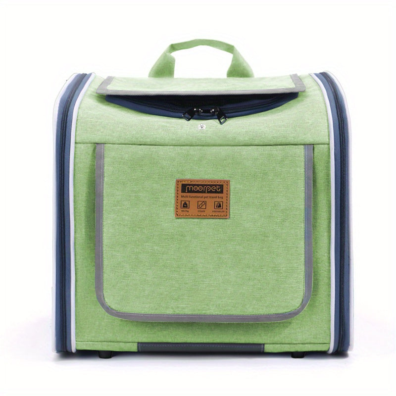 Sacoche de transport pour chien et chat lors des balades en vélo, transformable en sac à dos, léger, aéré et confortable, diverses couleurs