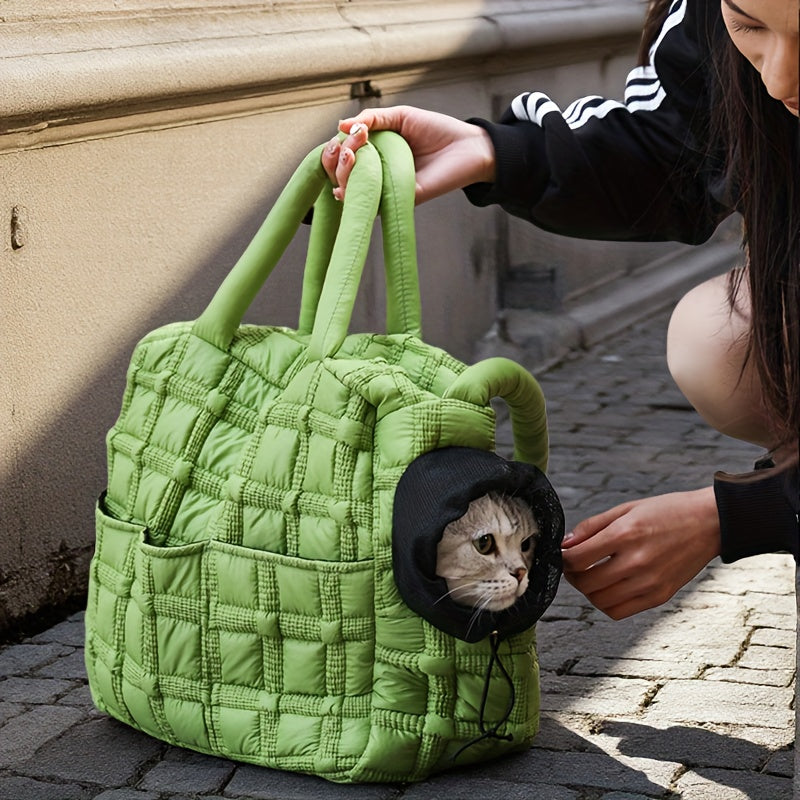 Sacoche de transport pour chien et chat lors des balades en vélo, transformable en sac à dos, léger, aéré et confortable, diverses couleurs